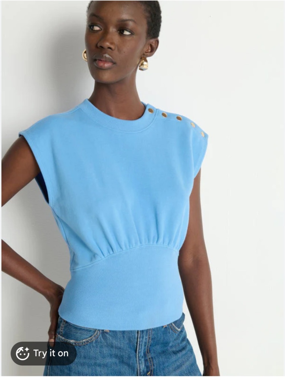 Nation LA Nadia Sweatshirt NWT Retail $158